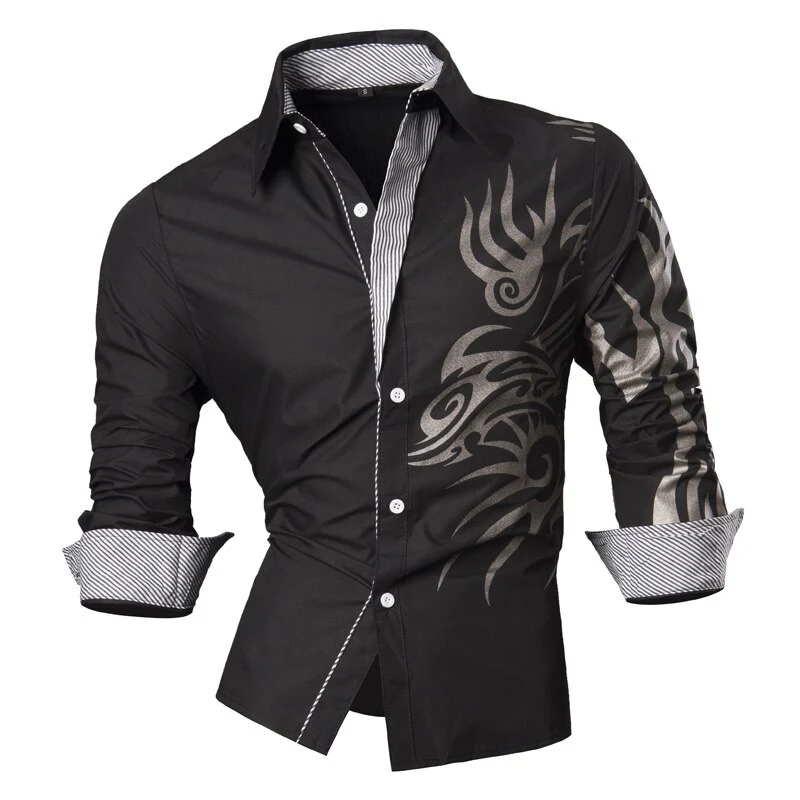 jeansian Spring Autumn Features Shirts Men Casual Jeans Shirt New Arrival Long Sleeve Casual Male Shirts Z001 - Image 5