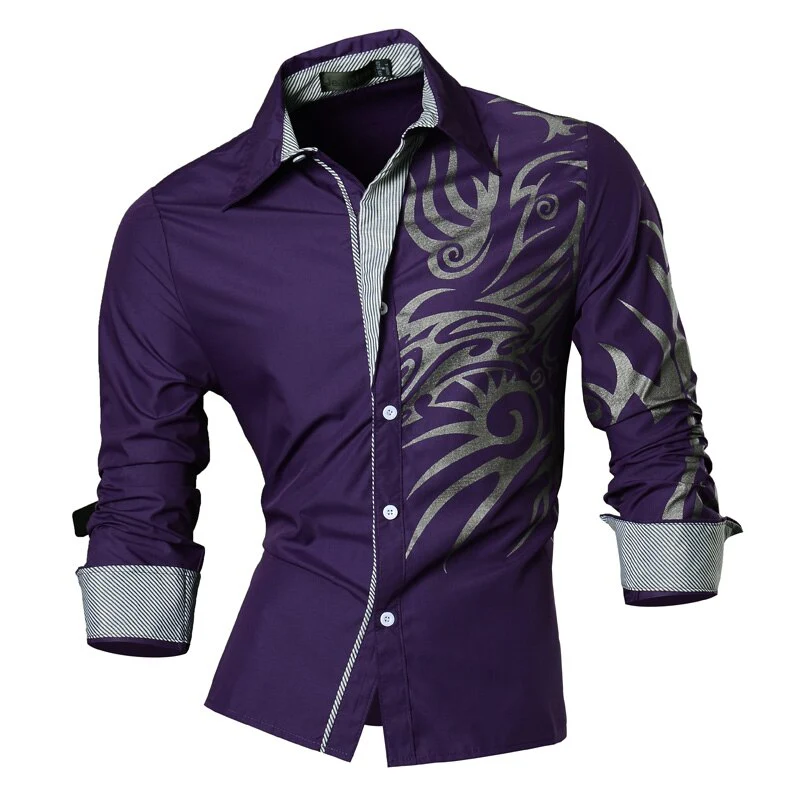 jeansian Spring Autumn Features Shirts Men Casual Jeans Shirt New Arrival Long Sleeve Casual Male Shirts Z001 - Image 7