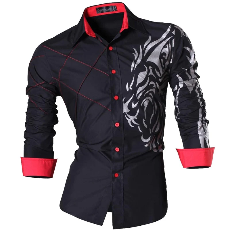 jeansian Spring Autumn Features Shirts Men Casual Shirt New Arrival Long Sleeve Casual Male Shirts Z034 - Image 17