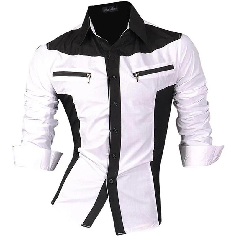 jeansian Spring Autumn Features Shirts Men Casual Shirt New Arrival Long Sleeve Casual Male Shirts Z034 - Image 20