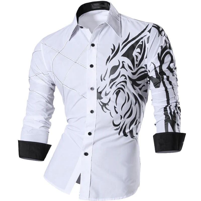 jeansian Spring Autumn Features Shirts Men Casual Shirt New Arrival Long Sleeve Casual Male Shirts Z034 - Image 23