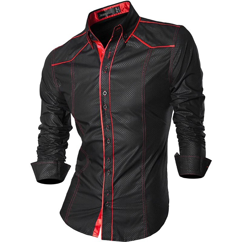 jeansian Spring Autumn Features Shirts Men Casual Shirt New Arrival Long Sleeve Casual Male Shirts Z034 - Image 25
