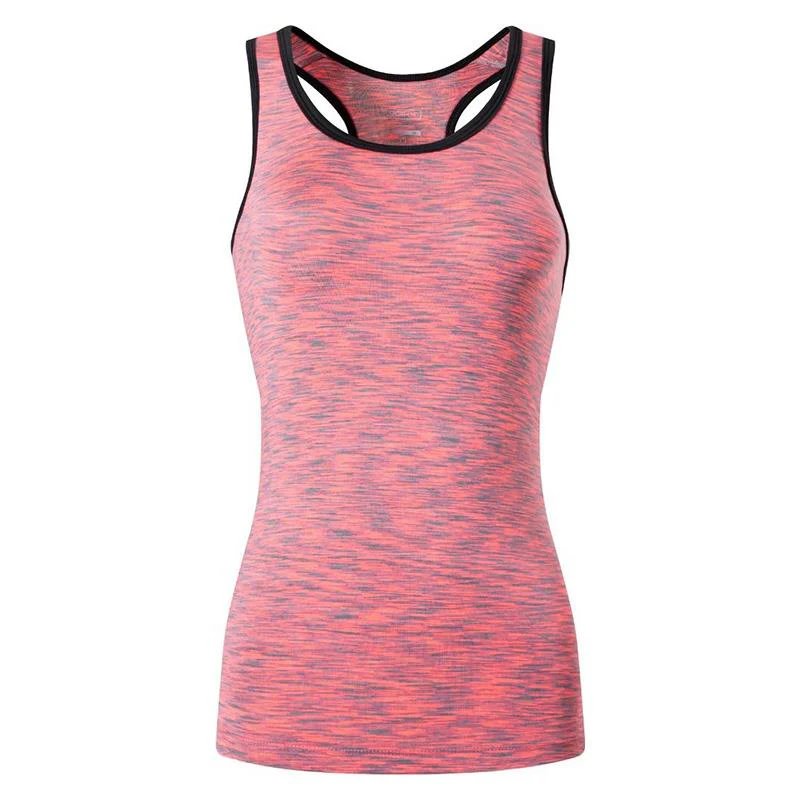 Jeansian Women's Quick Drying Slim Fit Tank Tops Tanktops Sleeveless Vest Singlet SWT241 Pink2 - Image 8