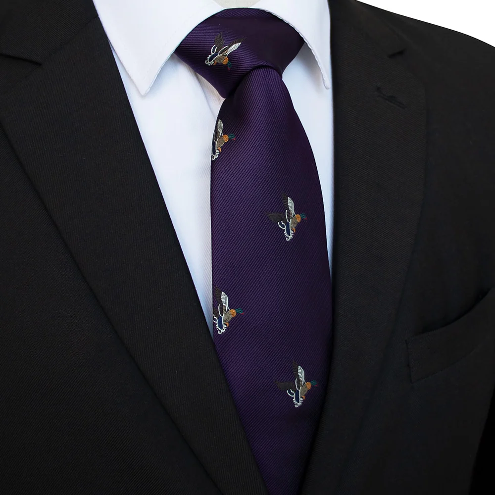 JEMYGINS 2020 New Ties For Men 8cm silk Woven Fashion Men Tie Handmade Animals Pattern Necktie Classic Party Wedding gift - Image 2