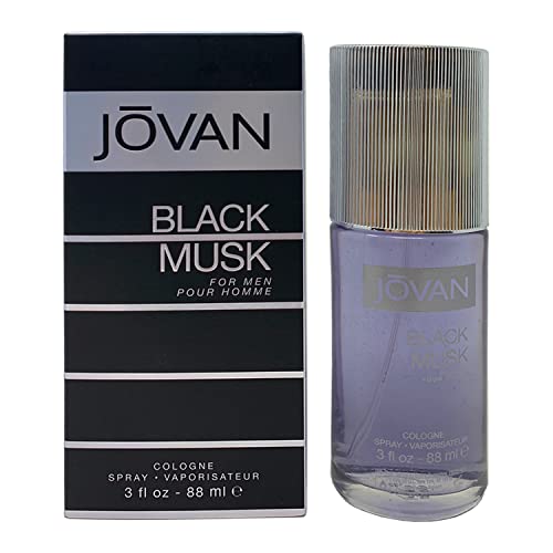 Jovan Black Musk Eau de Cologne for Men, 88ml - Image 4