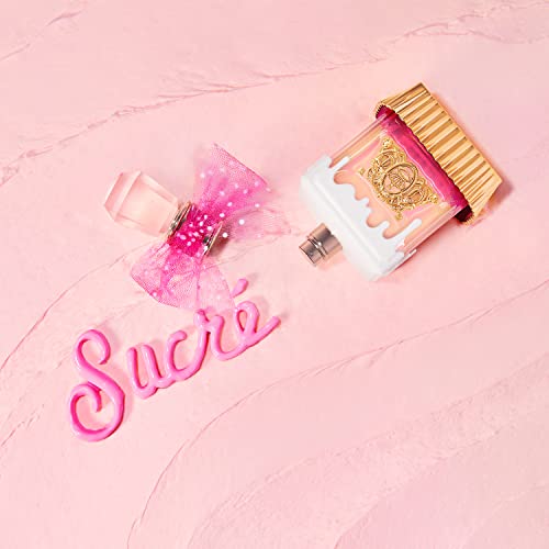 Juicy Couture, Viva La Juicy Sucre Eau De Parfum, Women's Mini Perfume with Notes of Peach, Orange Flower & Whipped Cream - Fruity & Sweet Perfume for Women, EDP Spray Travel Perfume, 0.33 Fl Oz - Image 7
