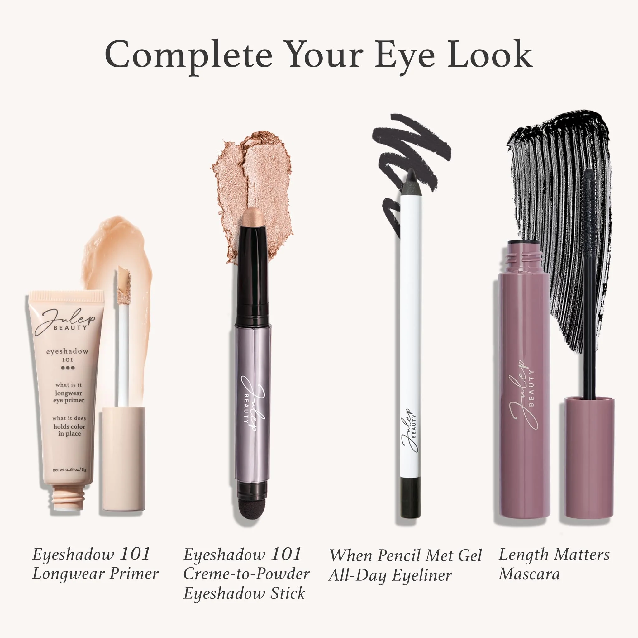 Julep Eyeshadow 101 Crème to Powder Waterproof Eyeshadow Stick, Pearl Shimmer - Image 5