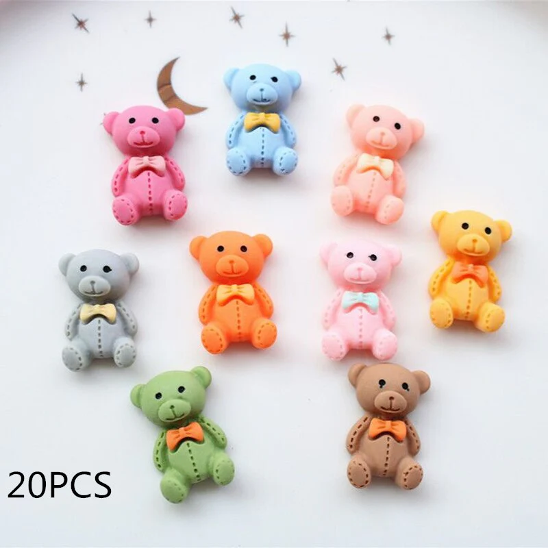 Kawaii Beauty/Bufferfly/Slime Resin Gummy Bear Nail Art Resin 3D Nail Charms Rhinestone Decoration Manicure Accessories Supplies - Image 26