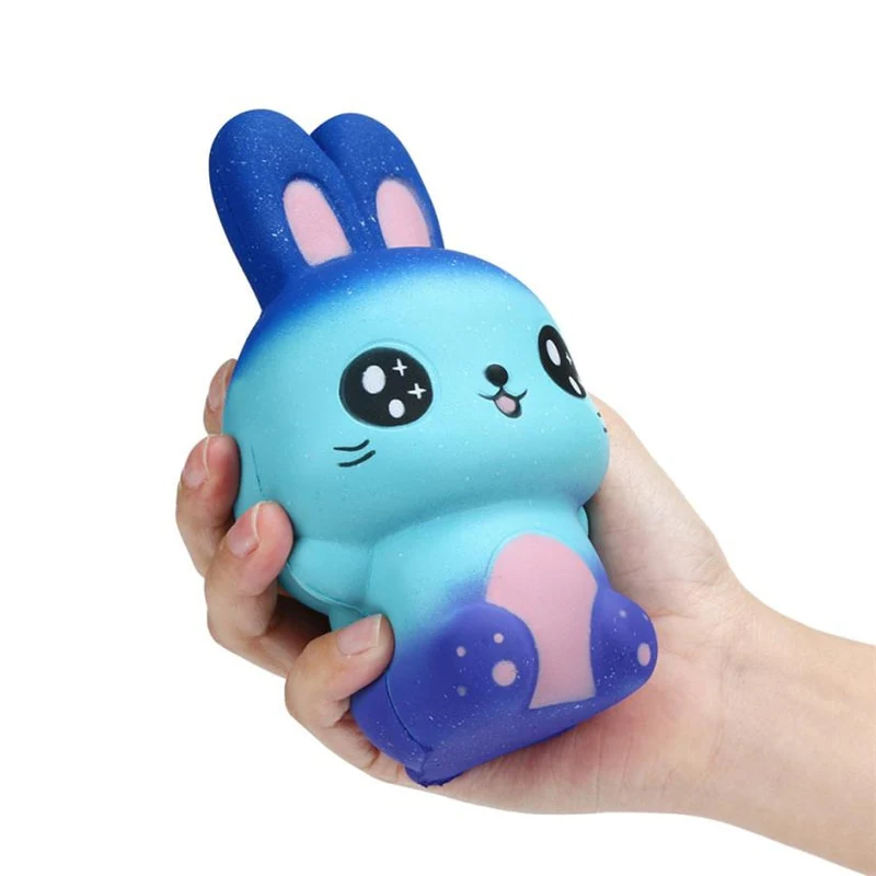 Kawaii Squishy Toys for Kids Starry Rabbit Scented Squeeze Toy Squishy Slow Rising Jumbo Anti-stress Kids Fidget Toys - Image 2