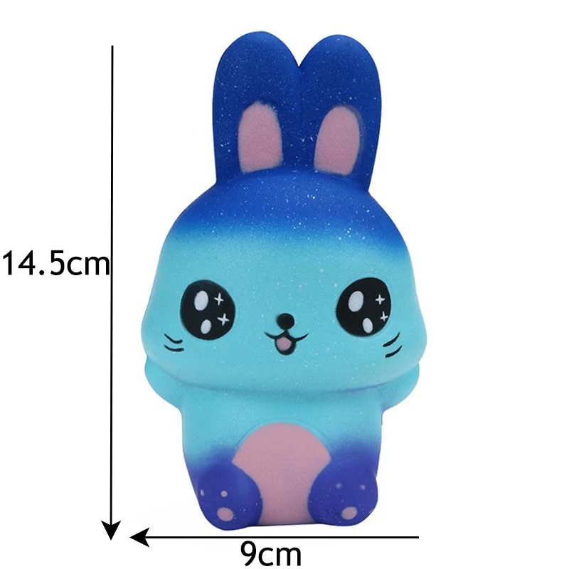 Kawaii Squishy Toys for Kids Starry Rabbit Scented Squeeze Toy Squishy Slow Rising Jumbo Anti-stress Kids Fidget Toys - Image 5