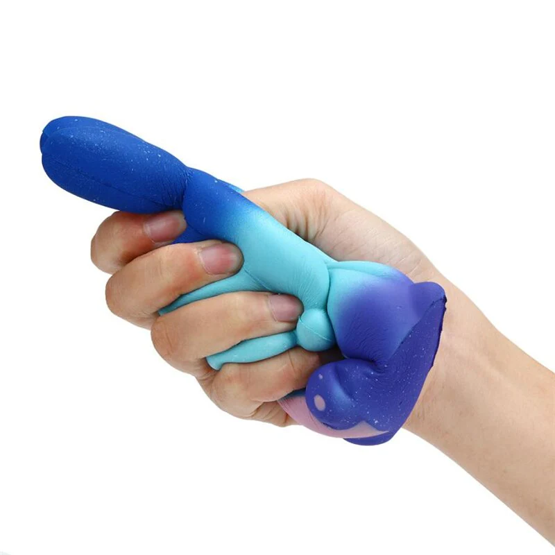 Kawaii Squishy Toys for Kids Starry Rabbit Scented Squeeze Toy Squishy Slow Rising Jumbo Anti-stress Kids Fidget Toys - Image 6