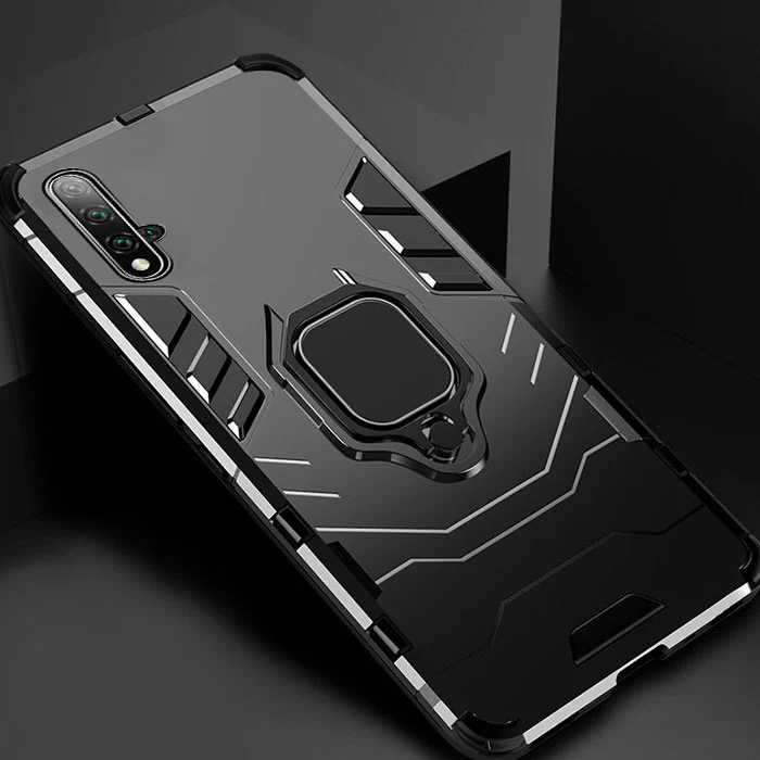 KEYSION Shockproof Armor Case For Huawei Mate 30 20 Pro P30 P20 lite P Smart Y5 Y6 Y7 Y9 2019 Phone Cover for Honor 20 Pro 10i 10 lite 8a 8X 9X - Image 3