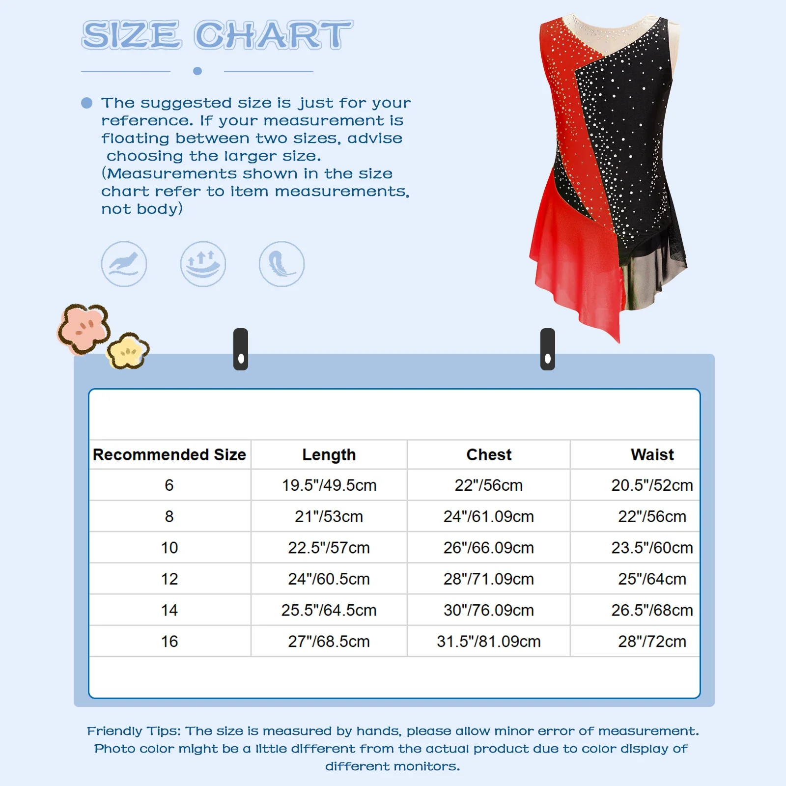 Kids Girls Sleeveless Fringed Bodysuit Moden Latin Jazz Dance Leotard Dress Rhinestones Gymnastics Skating Performance Costumes - Image 6