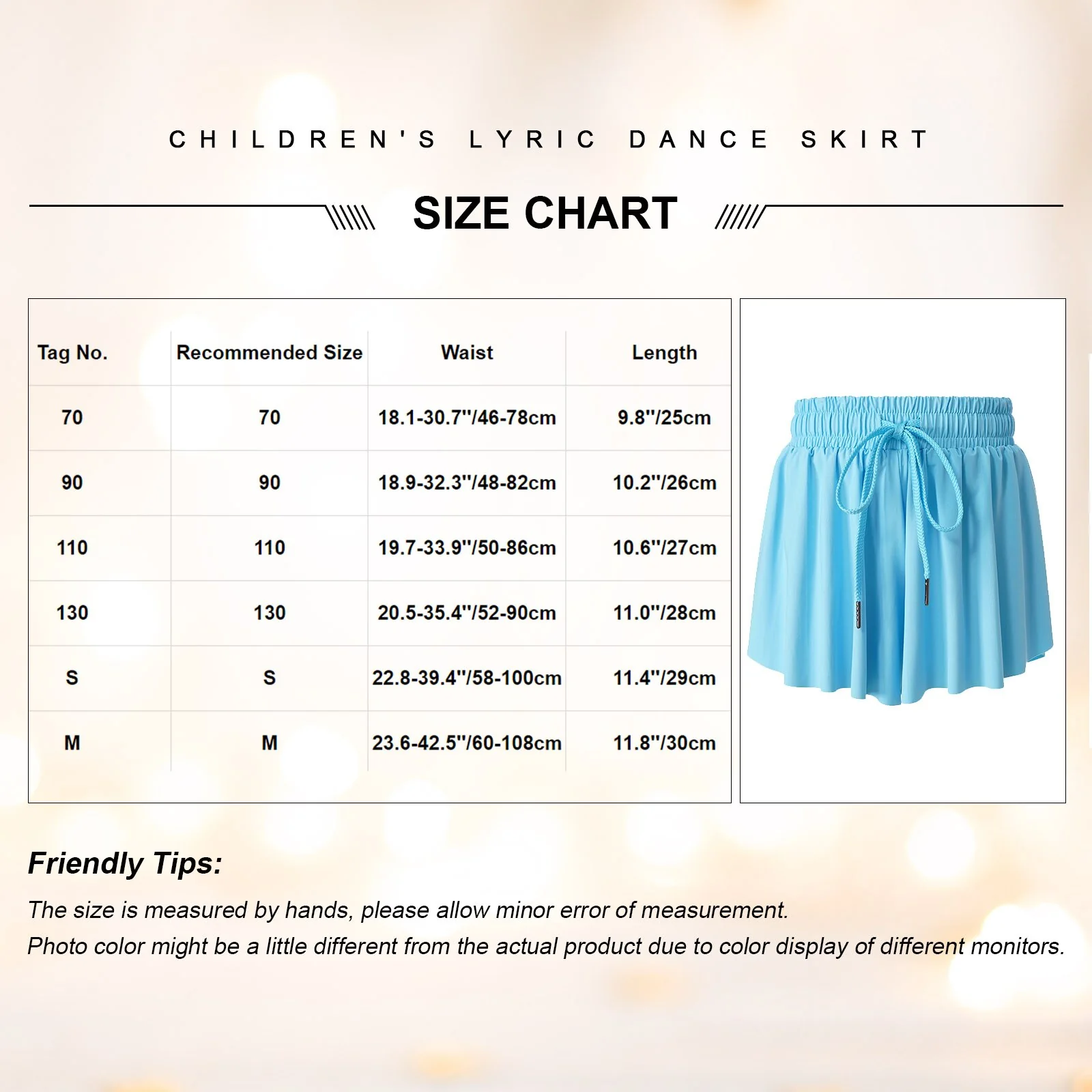 Kids Girls Sport Shorts Culottes Summer Loose Chiffon Skirts with Built-in Shorts for Jogging Tennis Badminton Workout Sportwear - Image 12