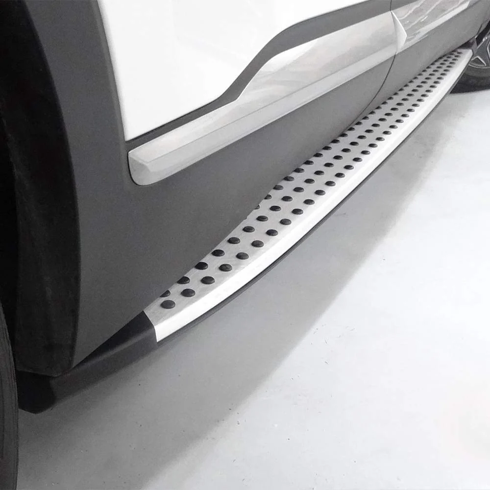 KINGCHER Aluminium Running Board Side Step Fit for Hyundai Santa Fe IX45 2019 2020 - Image 3