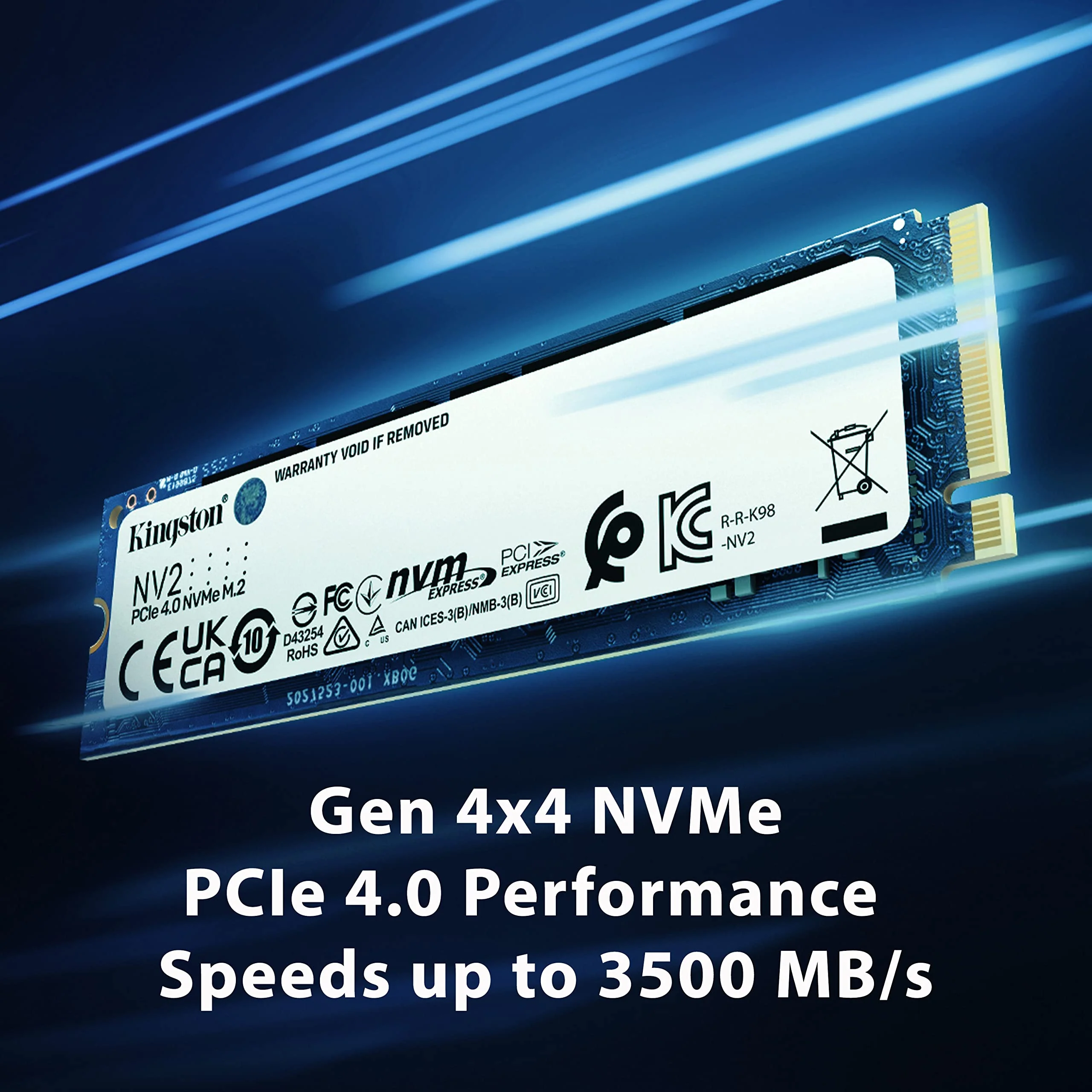 Kingston NV2 1TB M.2 2280 NVMe Internal SSD | PCIe 4.0 Gen 4x4 | Up to 3500 MB/s | SNV2S/1000G - Image 4