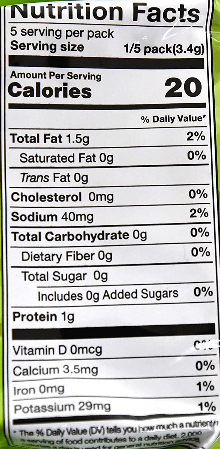 Kirkland Organic Roasted Seaweed Snack Pack, 0.6 ounces (6-Pack) - Image 3