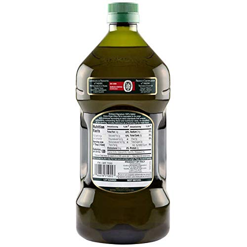 Kirkland Signature 100% Italian Cold Pressed Extra Virgin Olive Oil - 2 L - Image 2