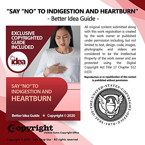 Kirkland Signature Acid Controller 20 mg, 125 Ct (2 Pack) Bundle with Exclusive "Say NO to Indigestion and Heartburn" - Better Idea Guide (3 Items) - Image 7