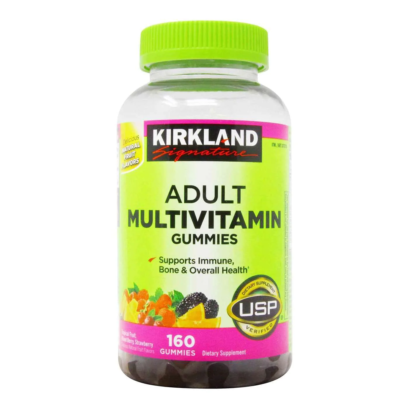Kirkland Signature Adult Multivitamin, 320 Gummies, 2 count - Image 2