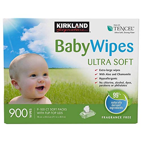 Kirkland Signature Baby Wipes (900 Wipes) - Image 2