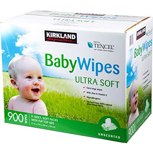 Kirkland Signature Baby Wipes (900 Wipes) - Image 3