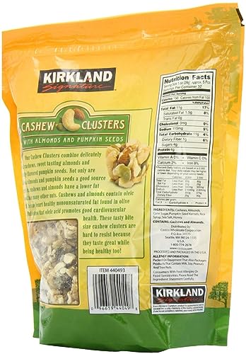 KIRKLAND SIGNATURE Cashew Clusters, 32 Ounce - Image 5