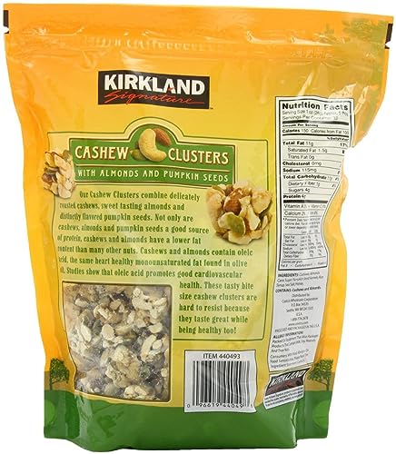 KIRKLAND SIGNATURE Cashew Clusters, 32 Ounce - Image 7