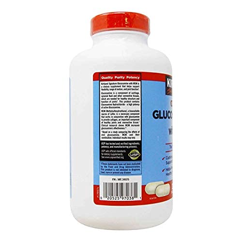 Kirkland Signature Glucosamine with MSM, 375 Tablets - Image 2