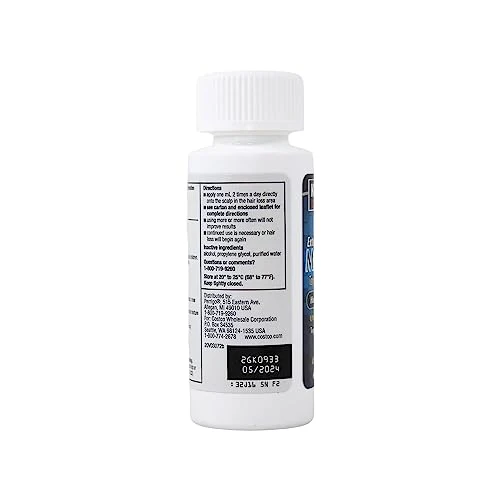 Kirkland Signature Minoxidil for Men 5% Extra Strength Hair Regrowth for Men (6 Months) - Image 3