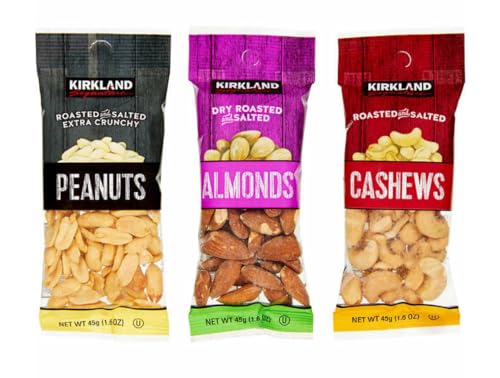 Kirkland Signature Snacking Nuts, Variety Pack, 1.6 oz, 30-count - Image 4