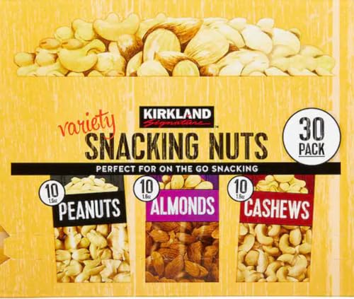 Kirkland Signature Snacking Nuts, Variety Pack, 1.6 oz, 30-count - Image 7
