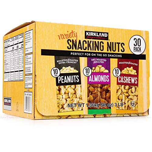 Kirkland Signature Variety Snacking Nuts, 3.0 lb-30 Count(Pack of 1) - Image 4