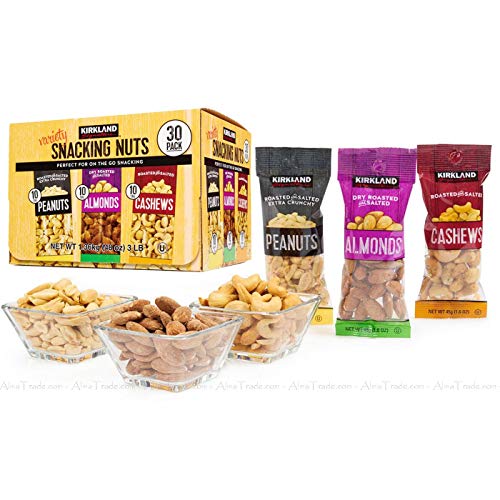 Kirkland Signature Variety Snacking Nuts, 3.0 lb-30 Count(Pack of 1) - Image 5