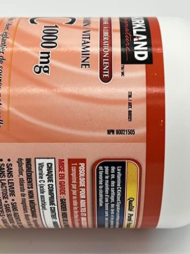 Kirkland Signature Vitamin C, 1000mg, 500 Tabs - Image 4