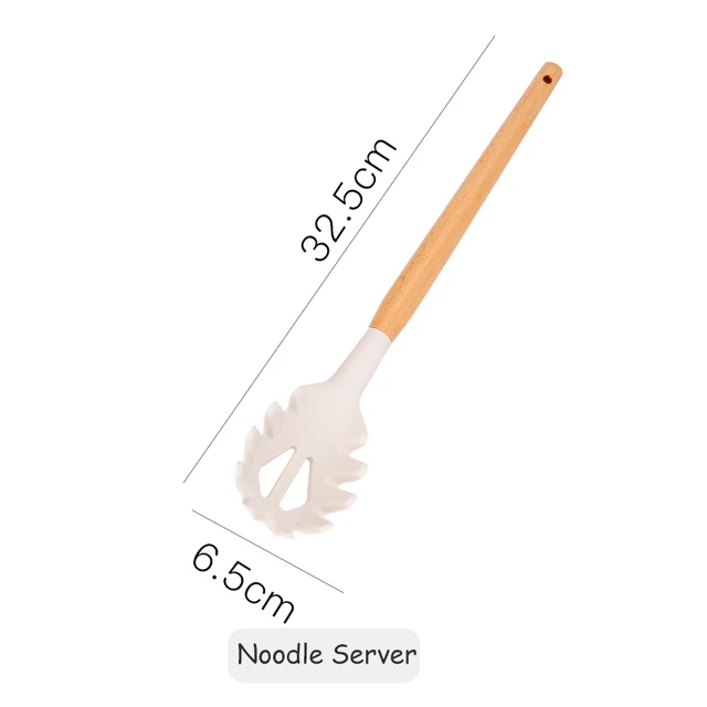Kitchen Cookware Silicone Kitchenware Non Stick Cooking Pot Gadget Spatula Ladle Egg Beaters Shovel Soup Spoon Utensils Supplies - Image 22