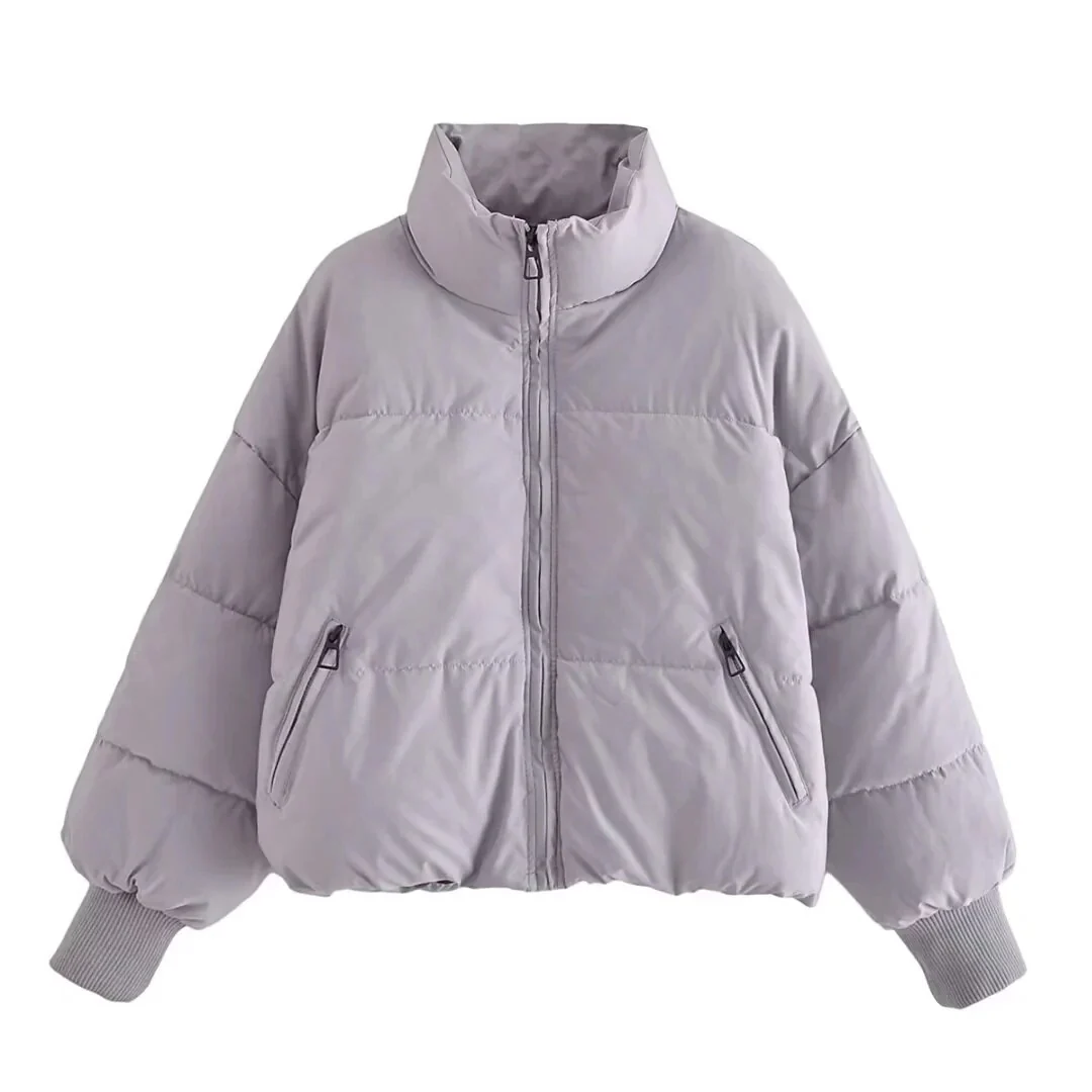 KONDALA Autumn Winter Women Jackets Thicken Streetwear Oversized Parkas Long Batwing Sleeve Pockets Fashion 2023 Female Coats - Image 10