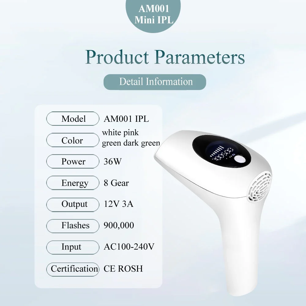 Kyliebeauty 900000 flash permanent IPL Laser Depilator LCD laser hair removal Photoepilator women painless hair remover - Image 9