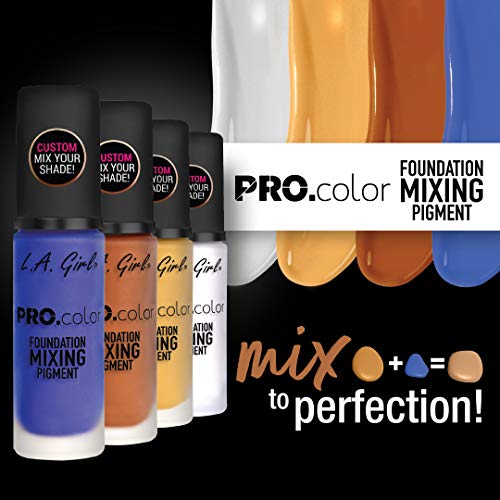 L.A. Girl Pro.matte mixing pigment GLM712, Yellow, 1 Fl Oz - Image 3