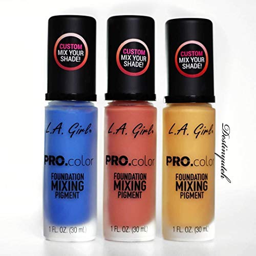 L.A. Girl Pro.matte mixing pigment GLM712, Yellow, 1 Fl Oz - Image 6