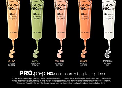 L.A. Girl Pro Prep Correcting Primer, Colorless, 1 Fluid Ounce - Image 3