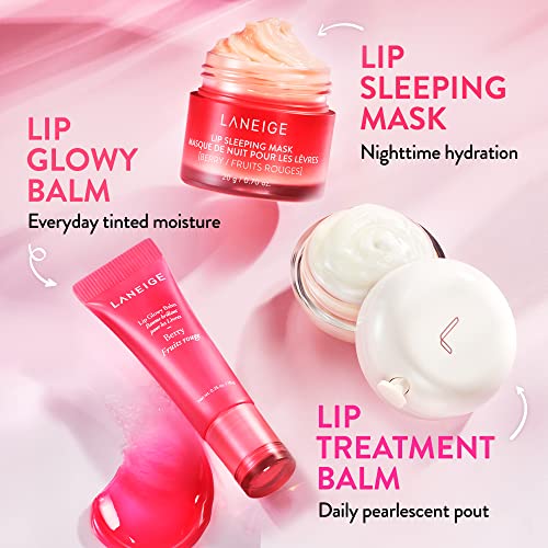 LANEIGE Lip Glowy Balm: Hydrate, Glossy, Lightweight, Moisturize & Tint with Shea Butter - Image 3