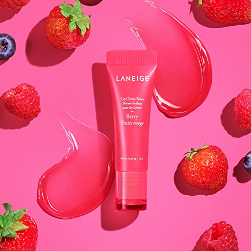 LANEIGE Lip Glowy Balm: Hydrate, Glossy, Lightweight, Moisturize & Tint with Shea Butter - Image 7
