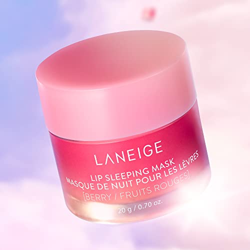 LANEIGE Lip Sleeping Mask - Berry: Nourish & Hydrate with Vitamin C, Antioxidants, 0.7 oz. - Image 2