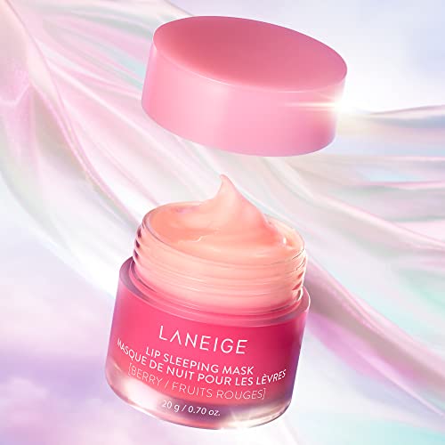 LANEIGE Lip Sleeping Mask - Berry: Nourish & Hydrate with Vitamin C, Antioxidants, 0.7 oz. - Image 3