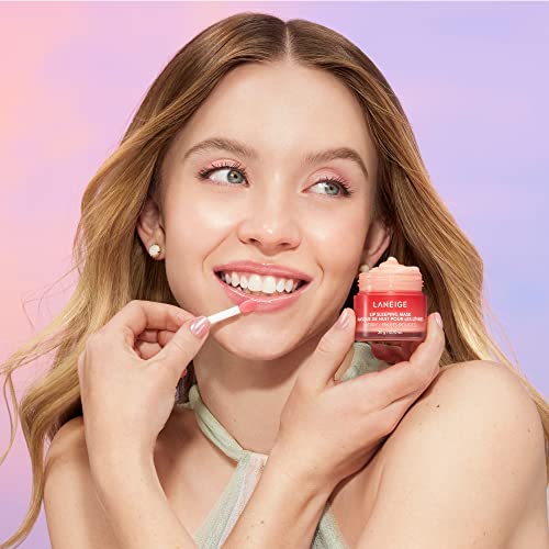 LANEIGE Lip Sleeping Mask - Berry: Nourish & Hydrate with Vitamin C, Antioxidants, 0.7 oz. - Image 6