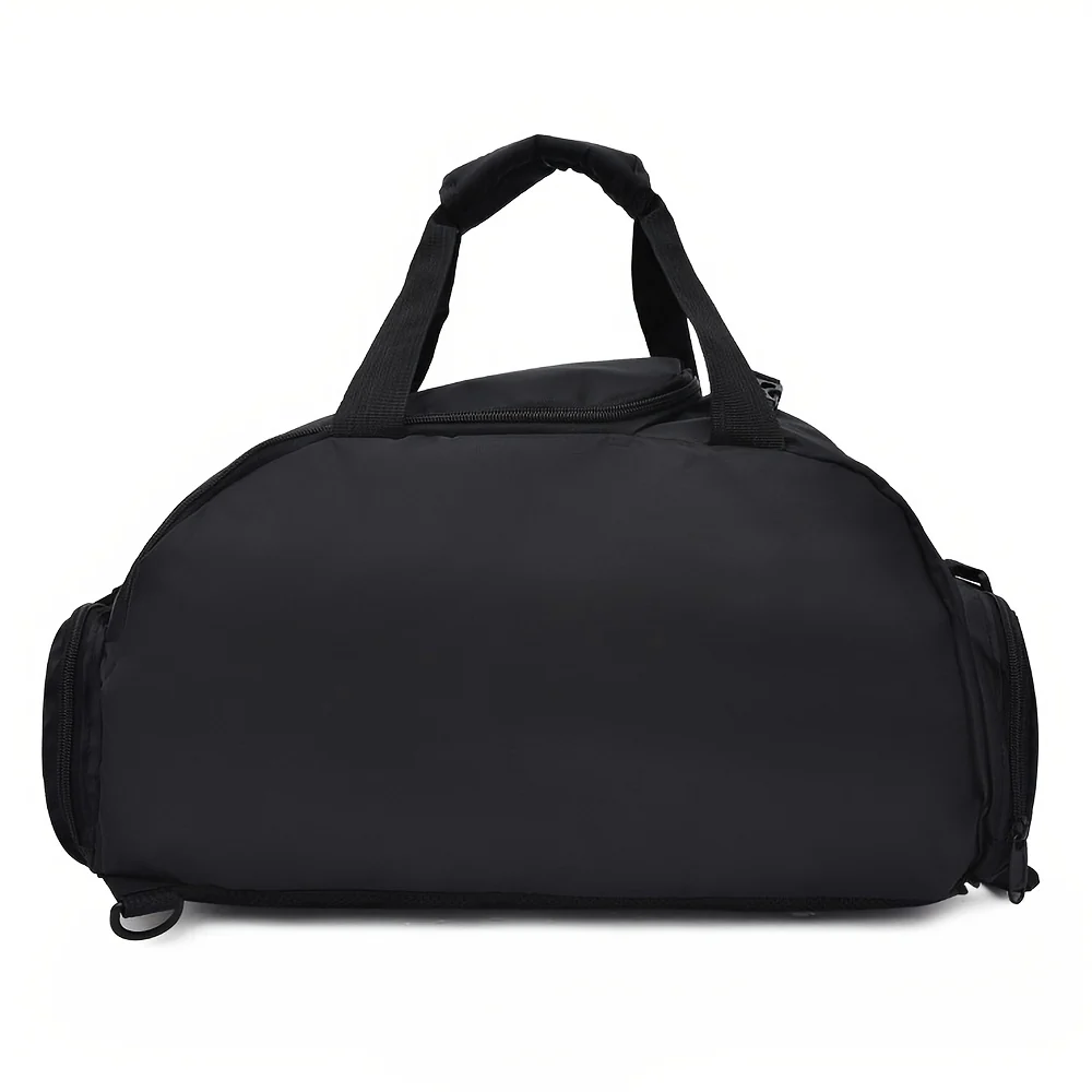 Large Capacity Duffle Tote Bag, Nylon Lightweight Luggage Bag With Shoe Compartment, Portable Travel Storage Bag Unisex Bag For Daily Use - Image 4