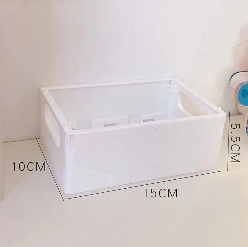 Large Capacity Stackable Storage Bins Double Door Open Save A Space Travel Organizer with Wheels Folding Wardrobe Containers - Image 21