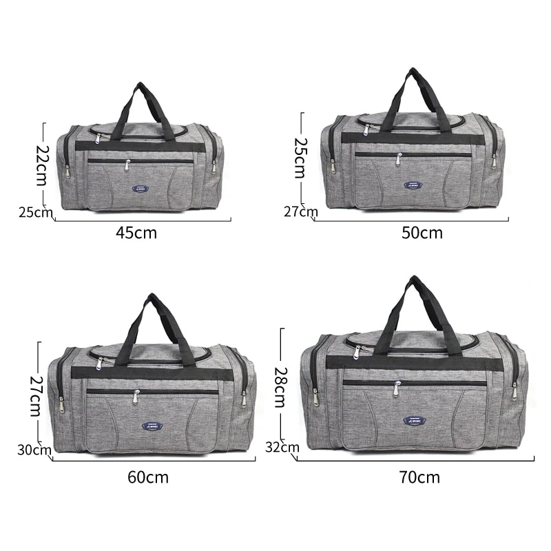 Large travel bags 70cm sport Duffle Bags Female Overnight Carry on Luggage bags men Waterproof Oxford Weekend bags sac de Sport - Image 19