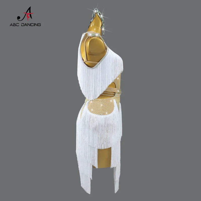 Latin Dance Tops Women Ballroom Dress Costume Samba Practice Clothes Wear Skirt Surgical Suit Line Female Cabaret Girls Prom Cha - Image 4